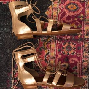 BC Footwear never worn gladiator sandals